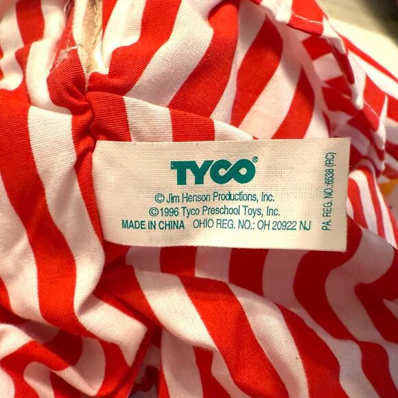 Sesame Street Sing & Snore Ernie Plush Doll 1996 Striped Pajamas Sesame Street - Picture 4 of 5